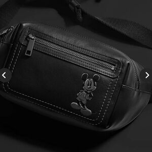 Disney Black Mickey Mouse Belt Bag